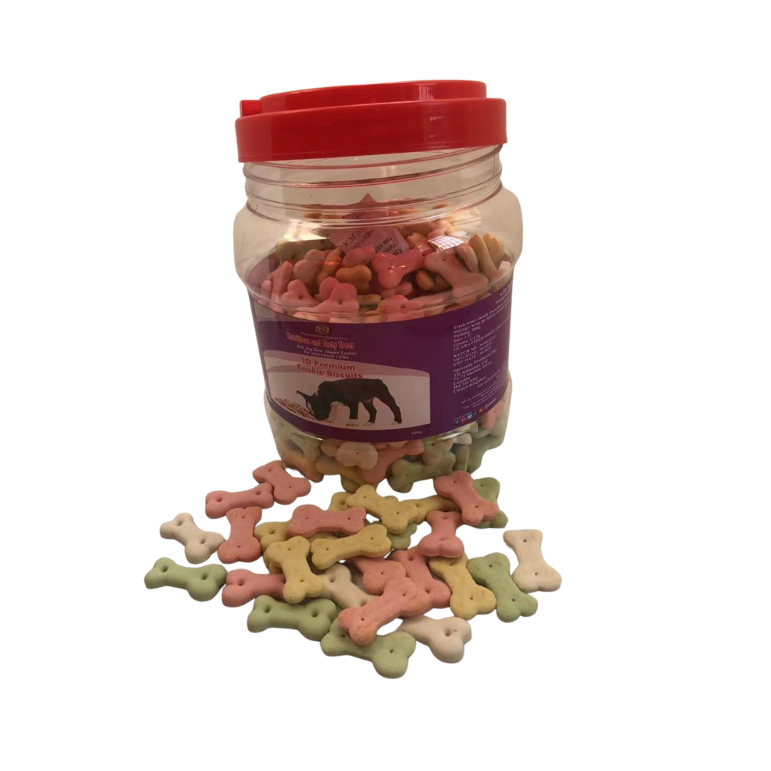 TD Premium Cookie Biscuit Dog Biscuit with no colour for dog and cat TD Premium Cookie Biscuit