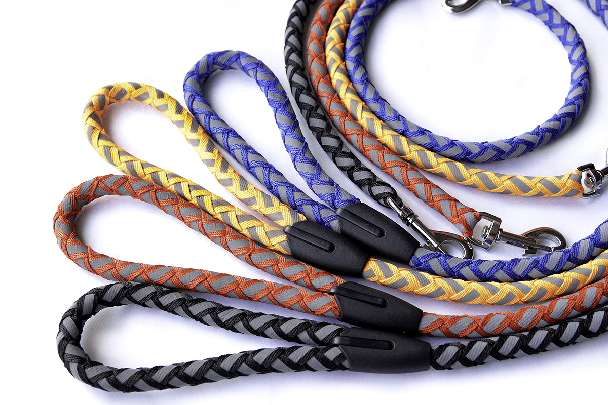 Authentic Reflective PP Rope Leash Dog Authentic Reflective PP Rope Leash - Image 2