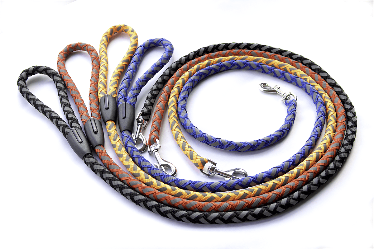 Authentic Reflective PP Rope Leash Dog Authentic Reflective PP Rope Leash - Image 3