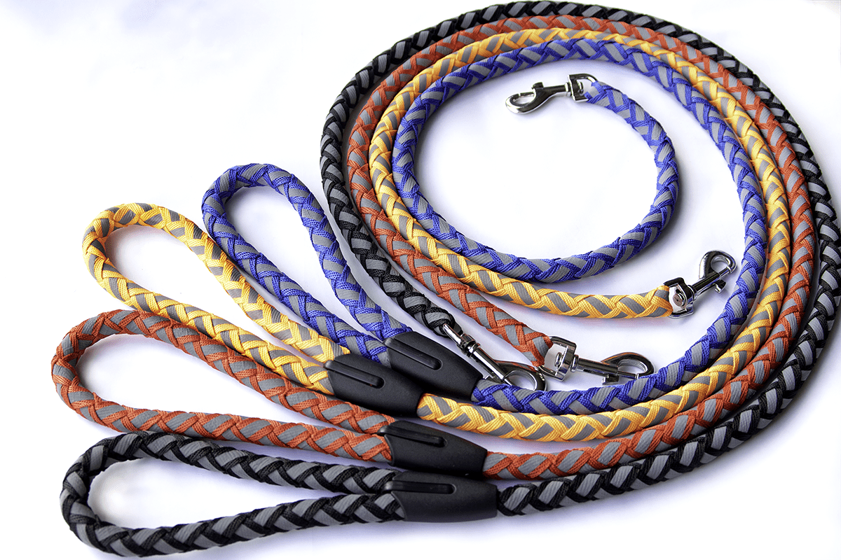 Authentic Reflective PP Rope Leash Dog Authentic Reflective PP Rope Leash