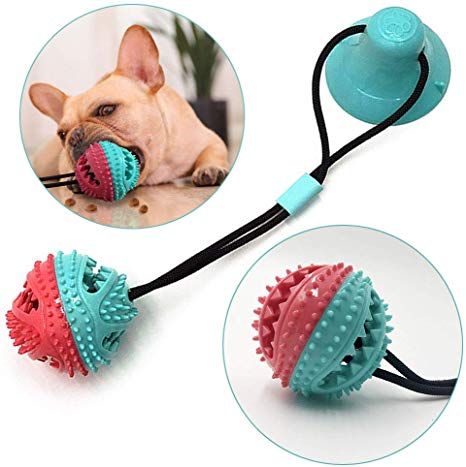 TD Dog Tug Rubber Ball Toy Dog TD Dog Tug Rubber Ball Toy - Image 2