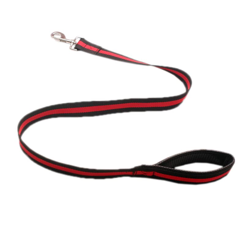 Multi Coloured Authentic Nylon Leash with Foam Dog Multi Coloured Authentic Nylon Leash with Foam - Image 3