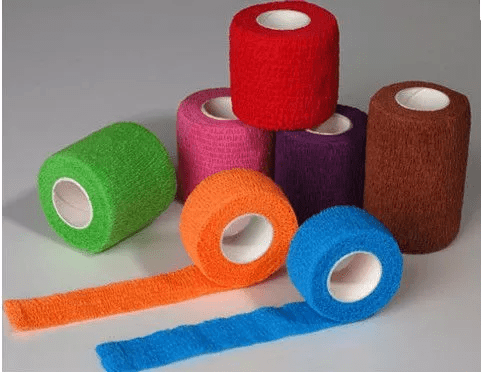 Coloured Cohesive Bandage Surgical, Lab & Therapy Coloured Cohesive Bandage - Image 2