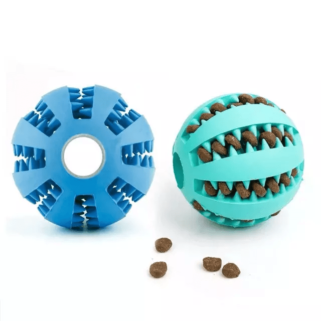 Rubber Interactive Chew Ball Toy Dog Rubber Interactive Chew Ball Toy