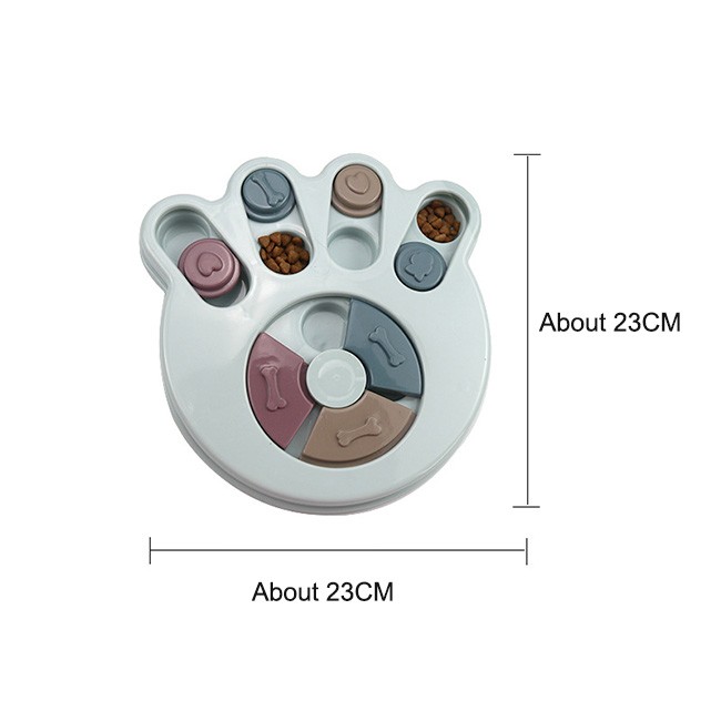 TD Smart Dog Puzzle Toy IQ Interactive Paw Slow Eating Dispenser Game Dog TD Smart Dog Puzzle Toy IQ Interactive Paw Slow Eating Dispenser Game - Image 2