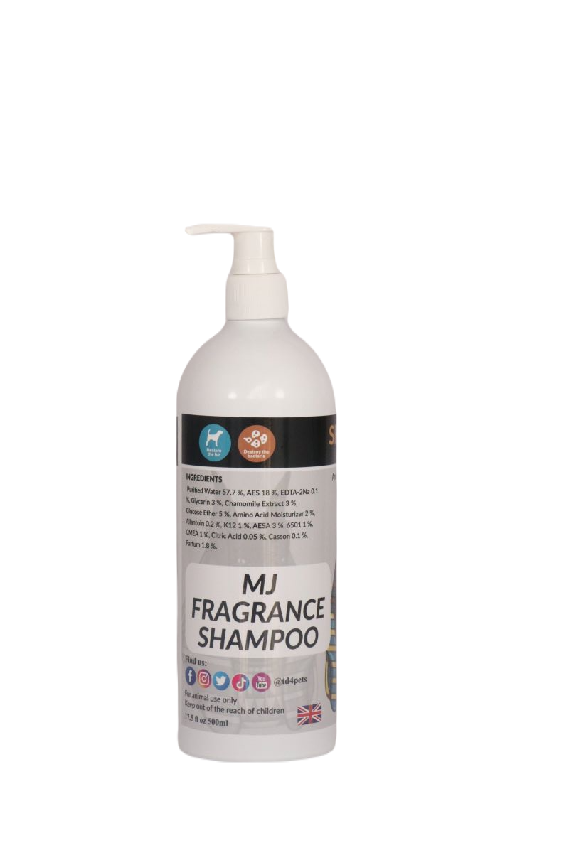 MJ Fragrance Dog Perfume Aromatic Shampoo 500ml Dog MJ Fragrance Dog Perfume Aromatic Shampoo 500ml - Image 3