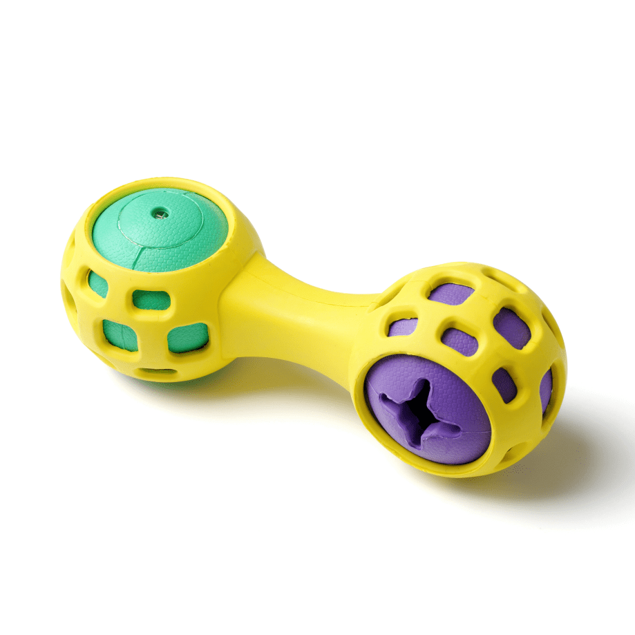 TD Dog Toy Dumbbell Teeth Cleaning Feeding Treat Dispenser Dog TD Dog Toy Dumbbell Teeth Cleaning Feeding Treat Dispenser - Image 7