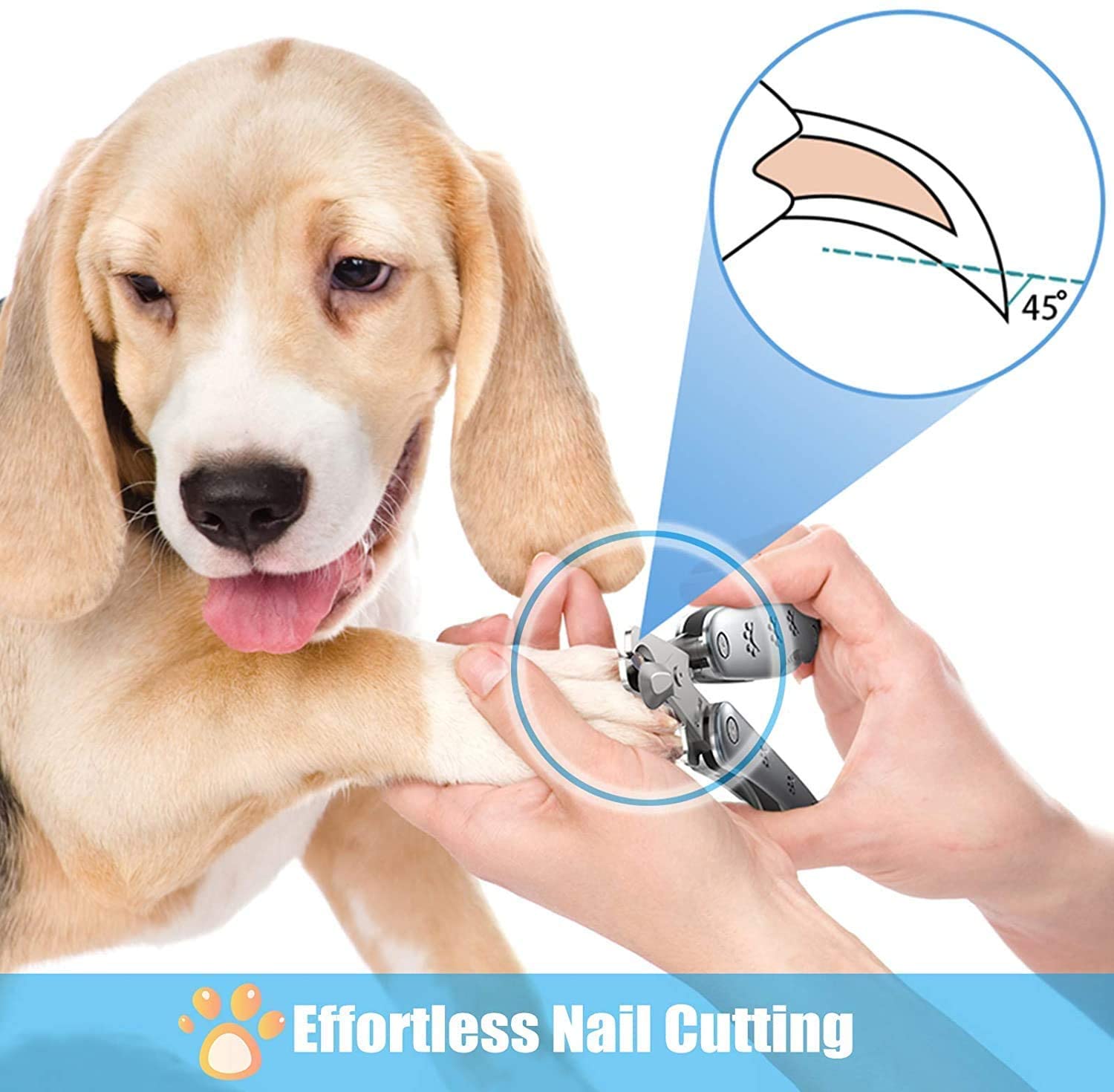 TD 3in1 Premium Foldable Pet Nail Clipper with File & Comb Dog TD 3in1 Premium Foldable Pet Nail Clipper with File & Comb - Image 6