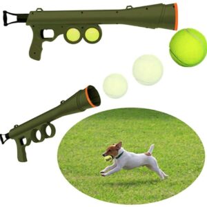 TD Interactive Pet Tennis Ball Launcher Toy Dog TD Interactive Pet Tennis Ball Launcher Toy