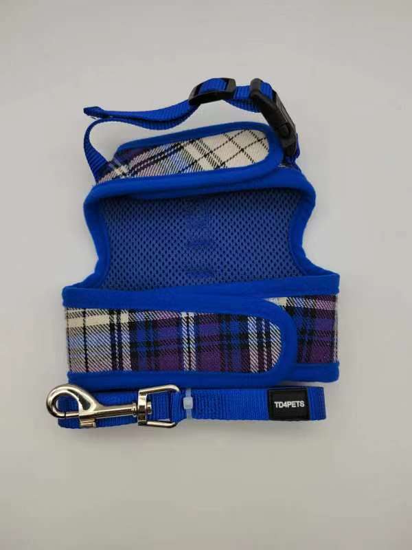 TD Authentic Air Mesh Harness with Leash Apparel, Leash Collar, Harness & BackPack TD Authentic Air Mesh Harness with Leash - Image 8
