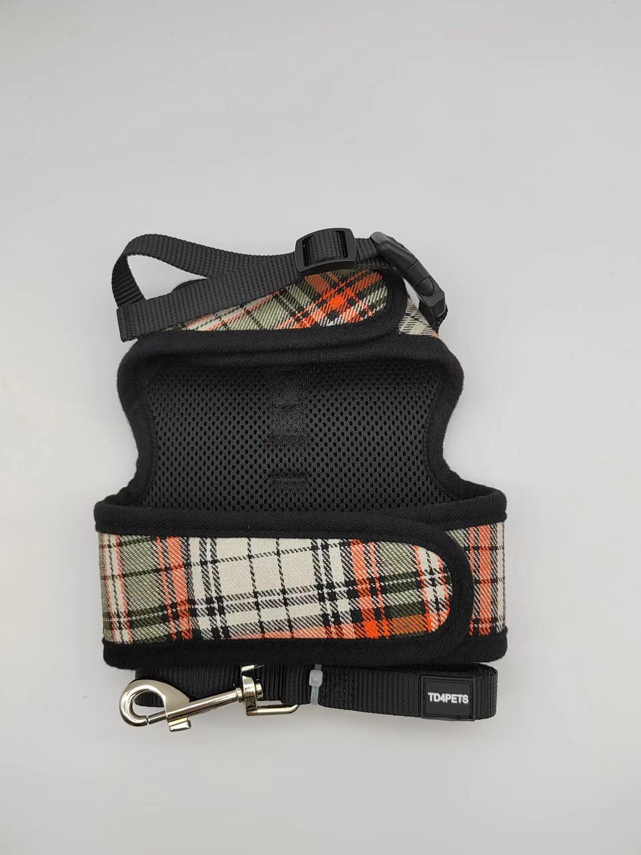 TD Authentic Air Mesh Harness with Leash Apparel, Leash Collar, Harness & BackPack TD Authentic Air Mesh Harness with Leash - Image 12