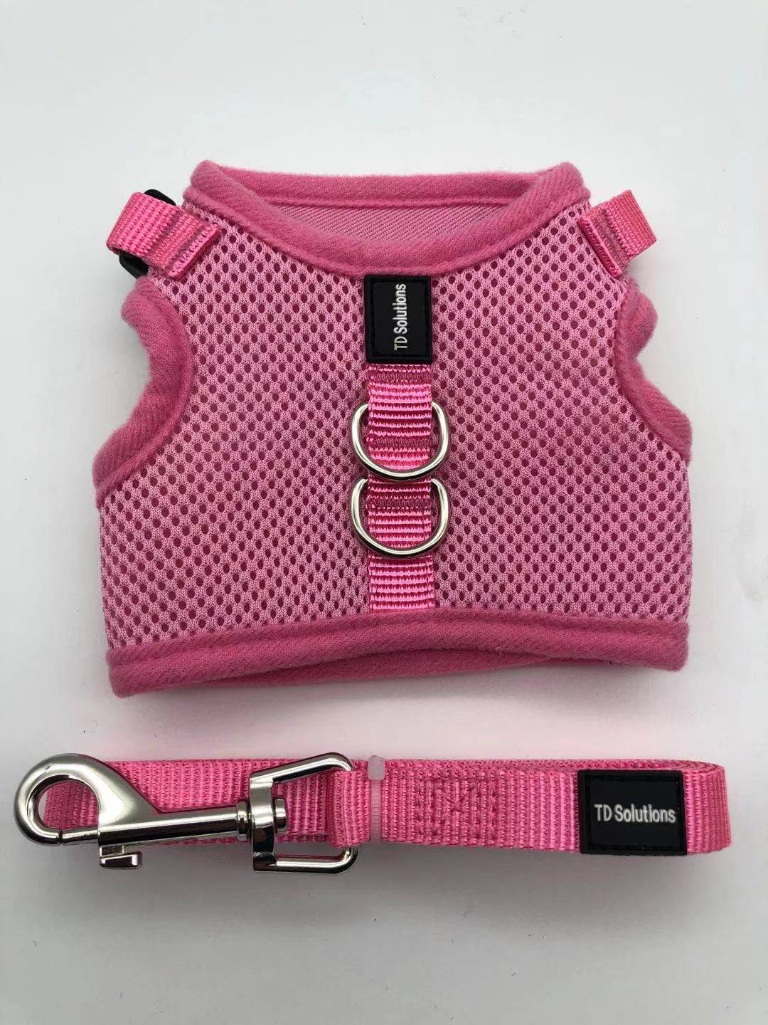 TD Authentic Air Mesh Harness with Leash Apparel, Leash Collar, Harness & BackPack TD Authentic Air Mesh Harness with Leash - Image 36