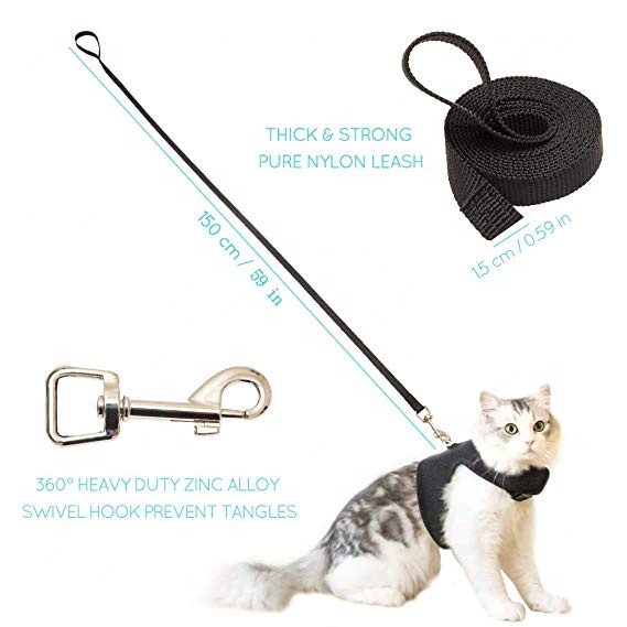TD Authentic Air Mesh Harness with Leash Apparel, Leash Collar, Harness & BackPack TD Authentic Air Mesh Harness with Leash - Image 31