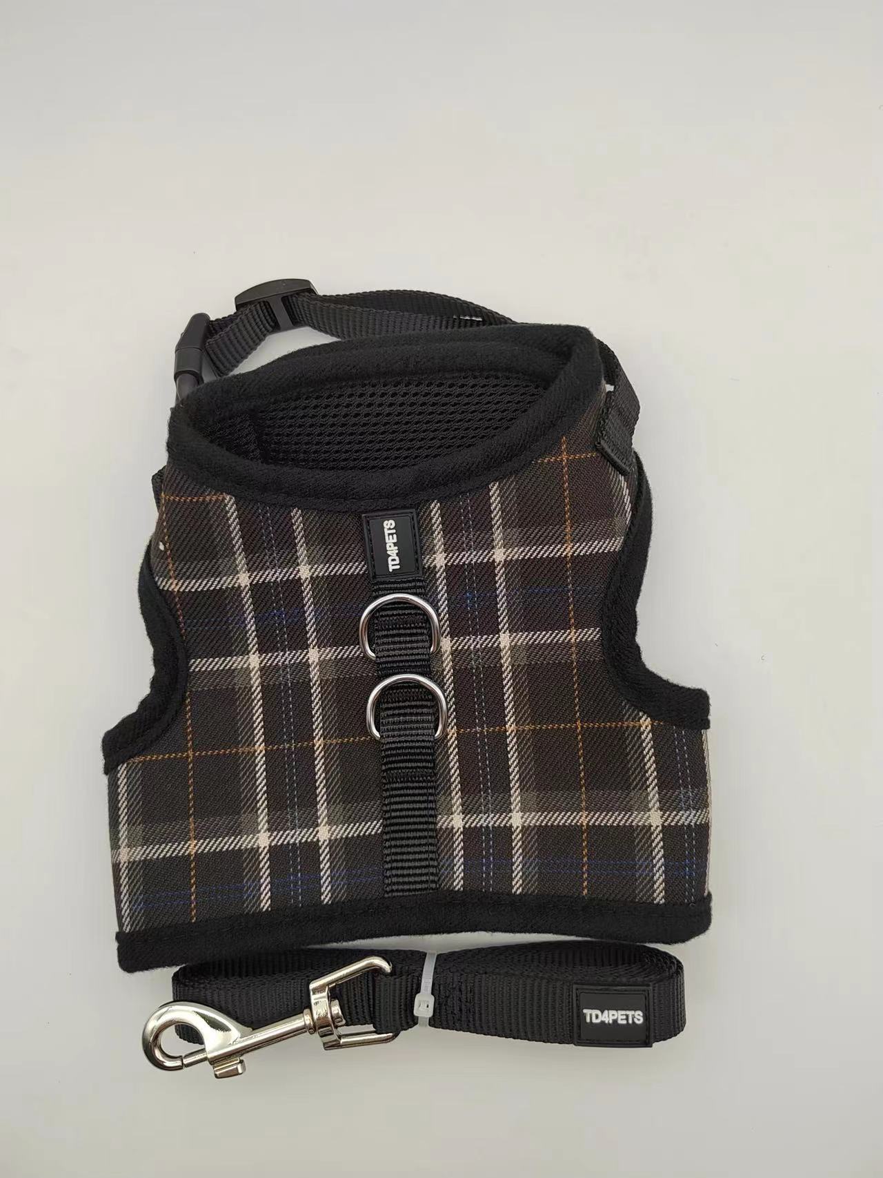 TD Authentic Air Mesh Harness with Leash Apparel, Leash Collar, Harness & BackPack TD Authentic Air Mesh Harness with Leash - Image 37