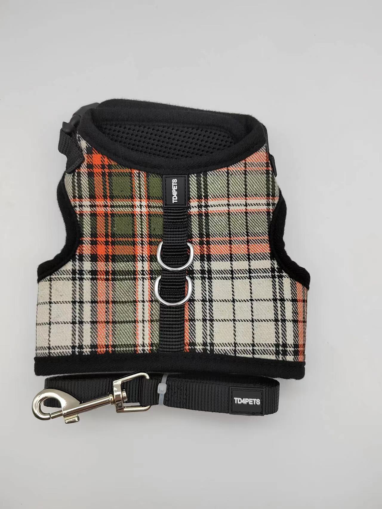 TD Authentic Air Mesh Harness with Leash Apparel, Leash Collar, Harness & BackPack TD Authentic Air Mesh Harness with Leash - Image 41