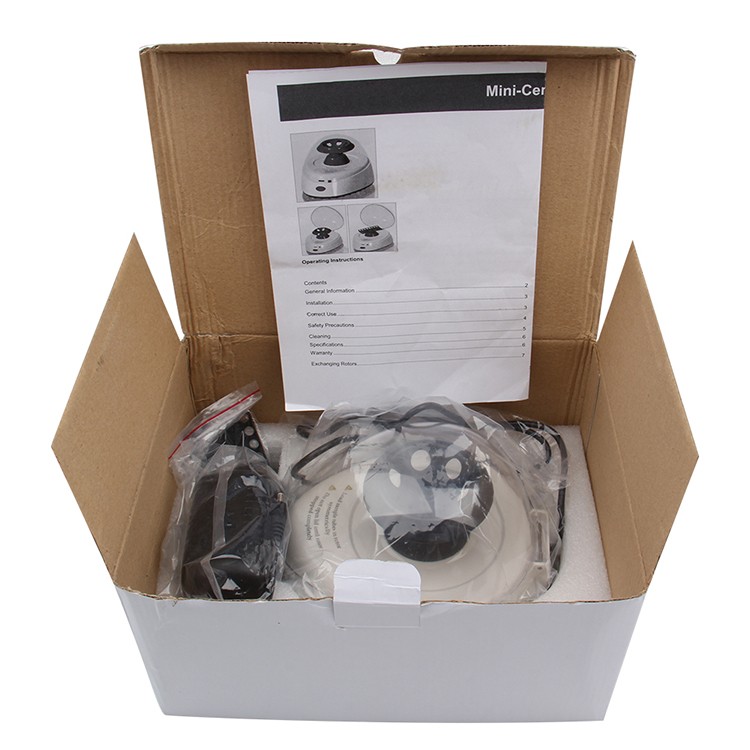 Microcentrifuge with clear Lid for 6 x Micro Tubes 0.2ml, 0.5ml, 1.5ml, 2.0ml Surgical, Lab & Therapy Microcentrifuge with clear Lid for 6 x Micro Tubes 0.2ml, 0.5ml, 1.5ml, 2.0ml - Image 4