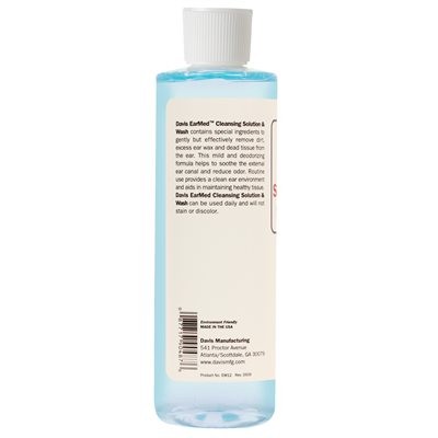 Davis EarMed Cleansing Solution & Wash 12oz Cat Davis EarMed Cleansing Solution & Wash 12oz - Image 2