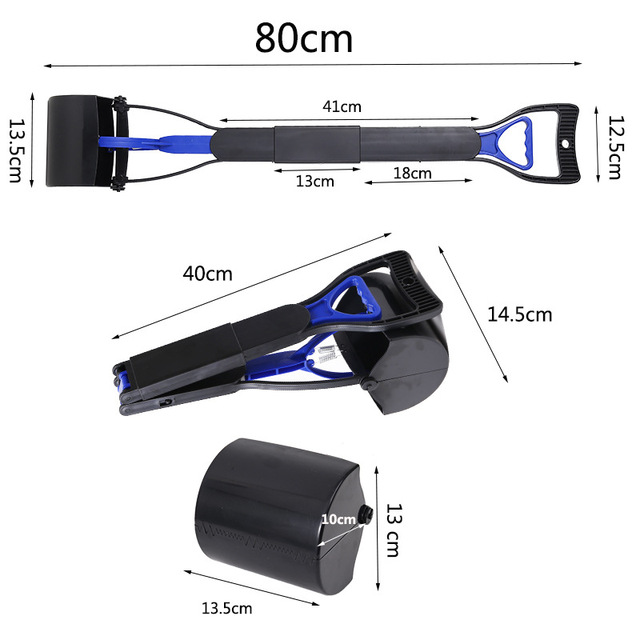TD Foldable Dog Poop Picker Scooper 80cm Backpack, Bag, Home and Travel TD Foldable Dog Poop Picker Scooper 80cm - Image 9
