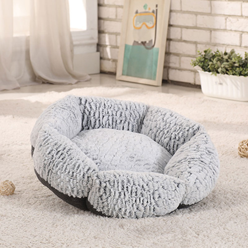 TD Luxury Petal Pet Plush Calming Bed Dog TD Luxury Petal Pet Plush Calming Bed - Image 5