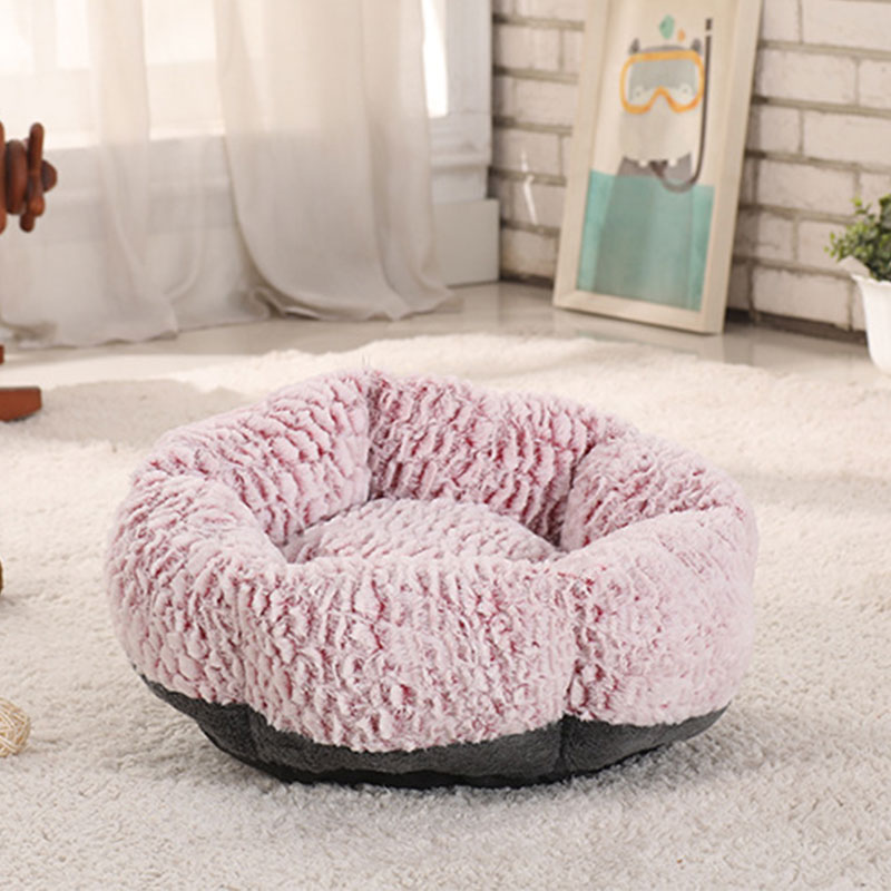 TD Luxury Petal Pet Plush Calming Bed Dog TD Luxury Petal Pet Plush Calming Bed - Image 7