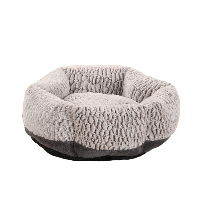 TD Luxury Petal Pet Plush Calming Bed Dog TD Luxury Petal Pet Plush Calming Bed - Image 4