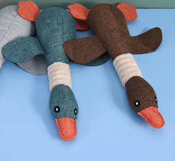 TD Wild Goose Plush Dog Toy Dog TD Wild Goose Plush Dog Toy - Image 2