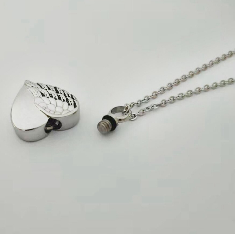 TD Urn Ashes Cremation Locket Pendant Necklace Backpack, Bag, Home and Travel TD Urn Ashes Cremation Locket Pendant Necklace - Image 2