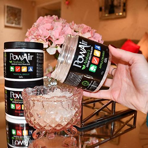 PowAir Natural Odour Neutraliser Gel 400g Backpack, Bag, Home and Travel PowAir Natural Odour Neutraliser Gel 400g