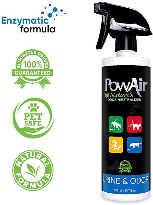 PowAir Urine And Odour Spray – Eliminate Odours 464ml Backpack, Bag, Home and Travel PowAir Urine And Odour Spray – Eliminate Odours 464ml - Image 4