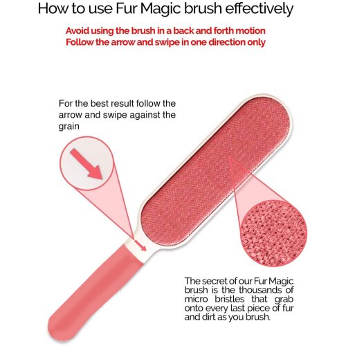 TD Pet Lint Hair Roller Fur Remover Brush Dog Cloth Backpack, Bag, Home and Travel TD Pet Lint Hair Roller Fur Remover Brush Dog Cloth - Image 8