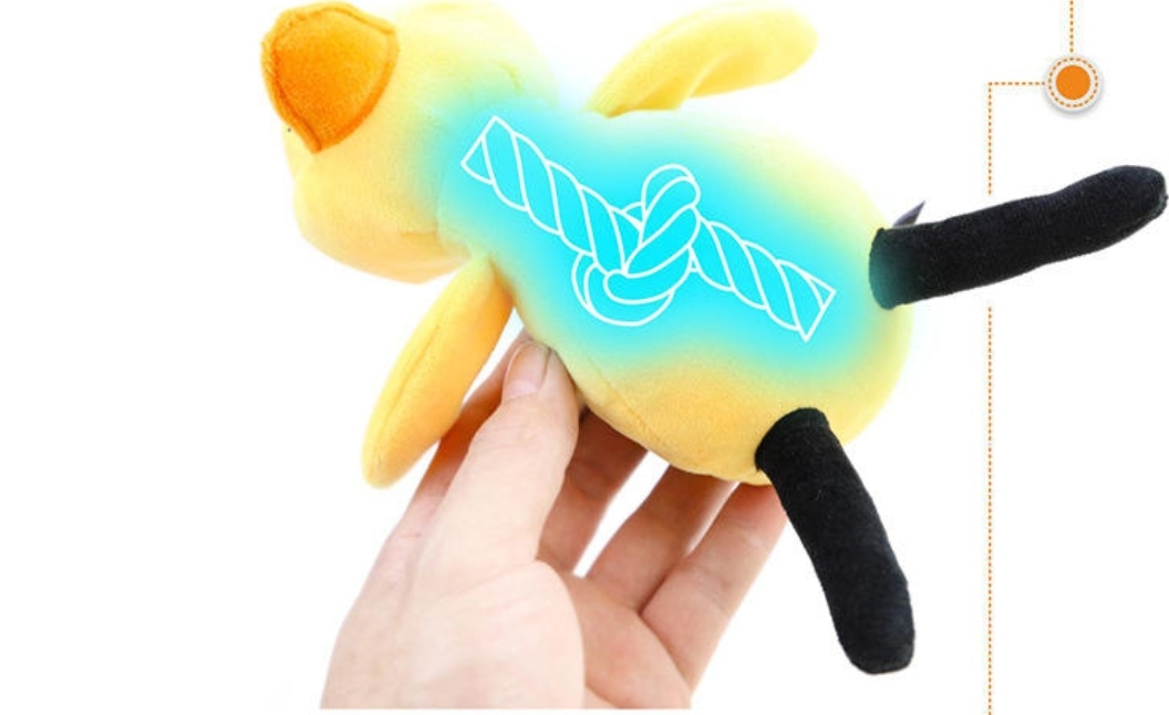 TD Charming Chick Plush squeaky Toy Dog TD Charming Chick Plush squeaky Toy - Image 3