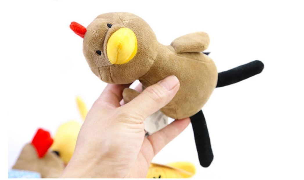 TD Charming Chick Plush squeaky Toy Dog TD Charming Chick Plush squeaky Toy - Image 4