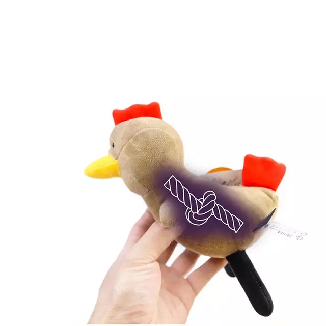 TD Charming Chick Plush squeaky Toy Dog TD Charming Chick Plush squeaky Toy - Image 5