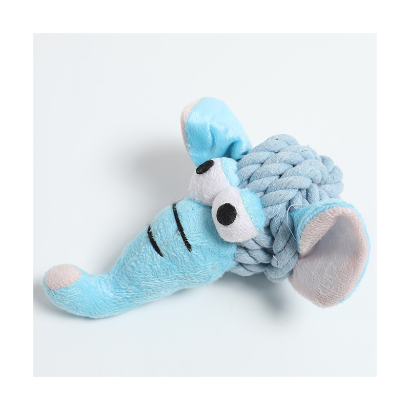 TD Plush Braided Rope Toy Dog TD Plush Braided Rope Toy - Image 3