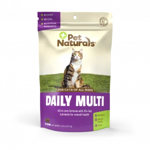 Pet Naturals Daily Multi for Cats 30ct 1.32oz/37.5g Cat Pet Naturals Daily Multi for Cats 30ct 1.32oz/37.5g
