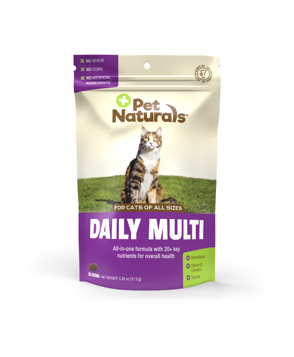 Pet Naturals Daily Multi for Cats 30ct 1.32oz/37.5g Cat Pet Naturals Daily Multi for Cats 30ct 1.32oz/37.5g