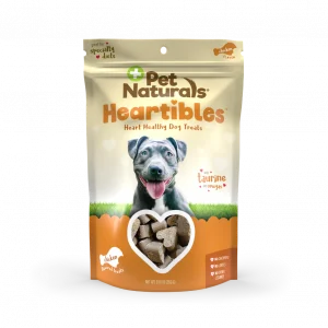 Pet Naturals Heartibles Heart Healthy Treats for Dogs Chicken Flavor 50ct 8.81oz/250g