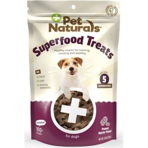 Pet Naturals Superfood Treats - Peanut Butter Flavor 120ct 7.41oz/210g