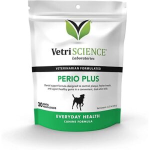 Vetri Perio Plus Stix For Dogs 30 Sticks Vitamins & Supplements Vetri Perio Plus Stix For Dogs 30 Sticks