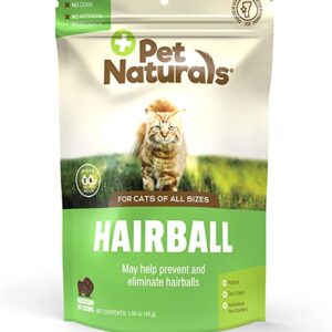 Pet Naturals Hairball Chew for Cats 30ct 1.59oz/45g Cat Pet Naturals Hairball Chew for Cats 30ct 1.59oz/45g