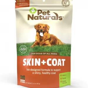 Pet Naturals Skin + Coat Chew for Dogs 30ct 2.12oz/60g