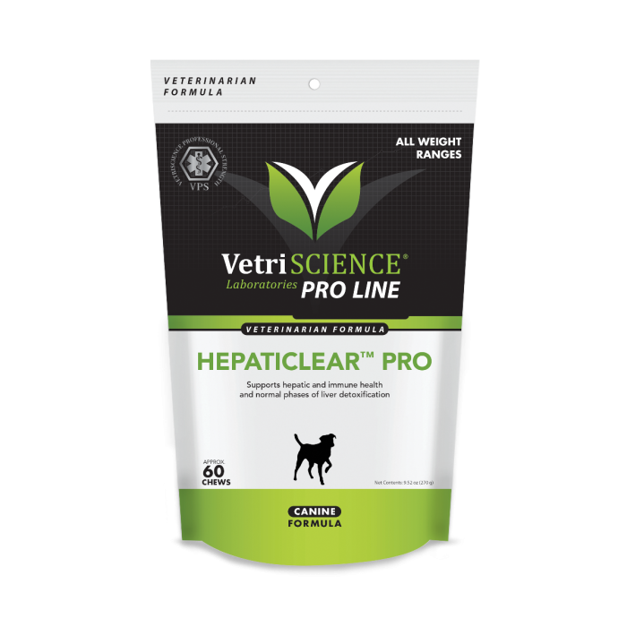 Vetri HepatiClear™ Pro CHEWS 60ct Dog Vetri HepatiClear™ Pro CHEWS 60ct