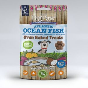 Little BigPaw Atlantic Ocean Fish Oven Baked Treats for Dogs 130g Dog Little BigPaw Atlantic Ocean Fish Oven Baked Treats for Dogs 130g