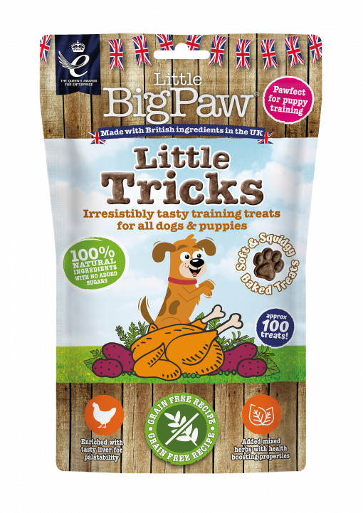 Little BigPaw Little Tricks Training Treats 90g Dog Little BigPaw Little Tricks Training Treats 90g