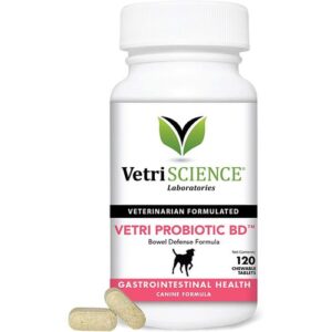 Vetri Probiotic BD Dog Chewable Tablet 120ct Dog Vetri Probiotic BD Dog Chewable Tablet 120ct