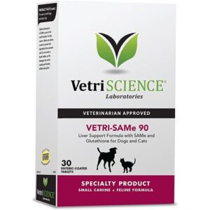 Vetri SAMe 90mg Cats & Dogs Tablet 30ct Cat Vetri SAMe 90mg Cats & Dogs Tablet 30ct