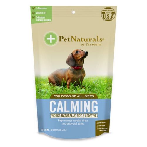 Pet Naturals Calming Chew For Dogs 1.59oz/45g Dog Pet Naturals Calming Chew For Dogs 1.59oz/45g
