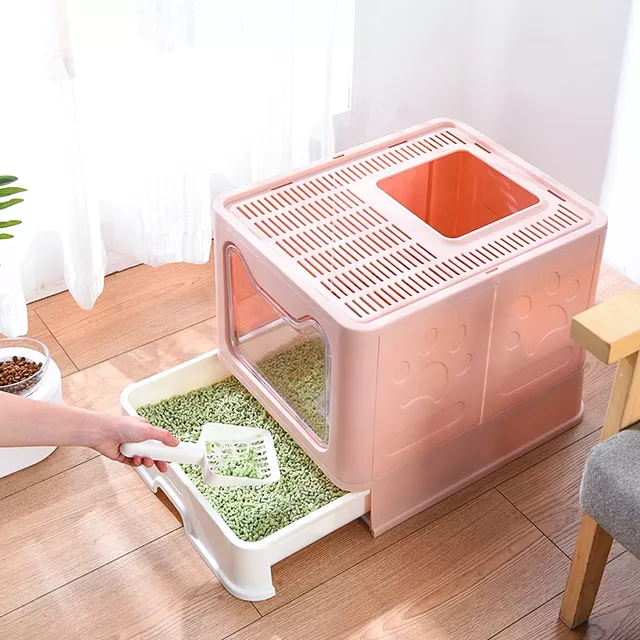 TD Foldable Cat Litter Box Cat TD Foldable Cat Litter Box - Image 22
