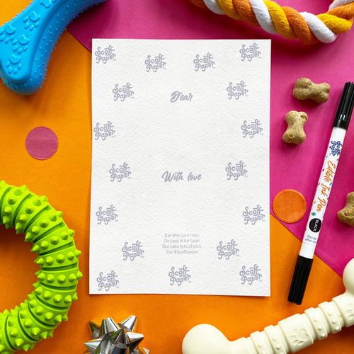 Scoff Paper Get Well Soon Card Dog Dog Scoff Paper Get Well Soon Card Dog - Image 3