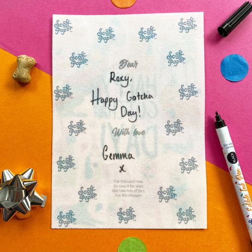 Scoff Paper EDIBLE INK PEN FOR DOG Dog Scoff Paper EDIBLE INK PEN FOR DOG - Image 3